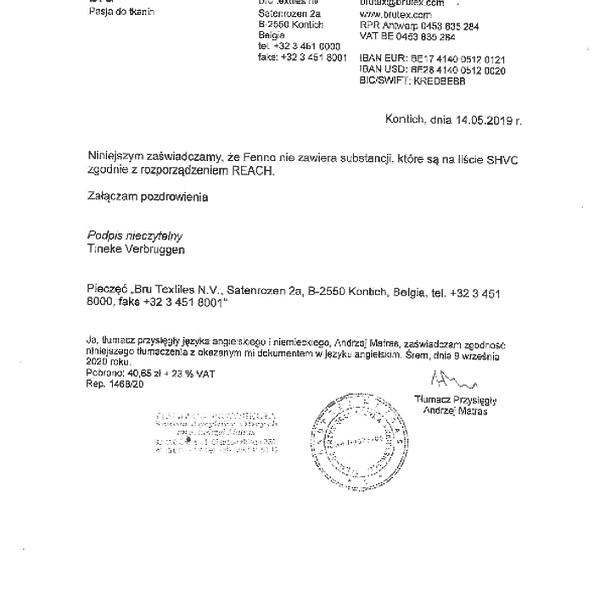 fenno - tlumaczenie reach